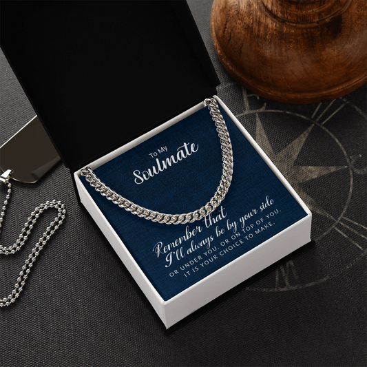 Necklace for Partner - Gift Message Card and Box