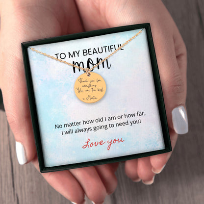 Custom Message Necklace
