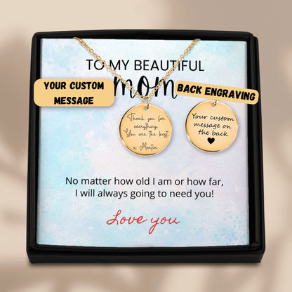 Custom Message Necklace